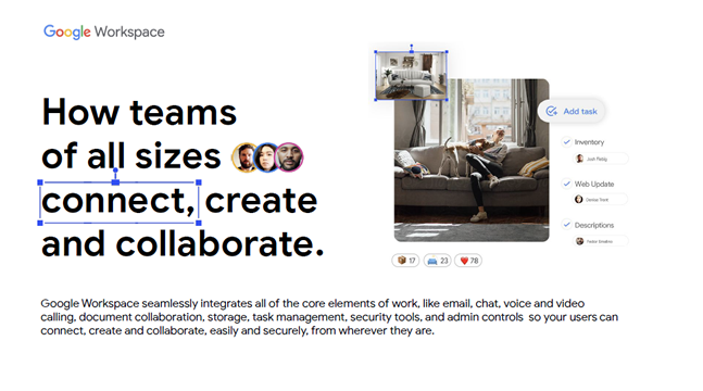 How teams of all sizes can connect, create and collaborate