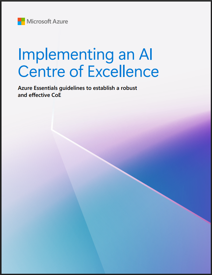 >Scale AI adoption with a generative AI centre of excellence