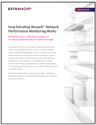 >Transforming network data into real-time insights